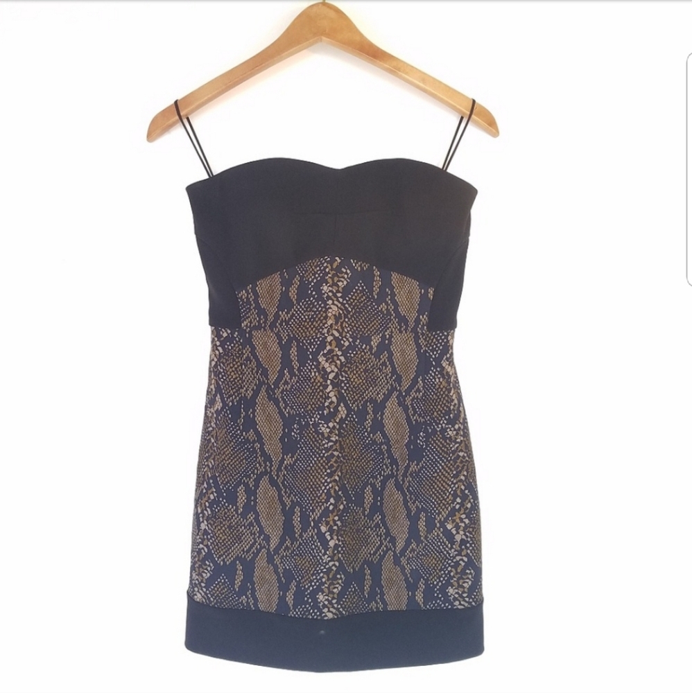 Diane Von Furstenberg Python Dress Size 4